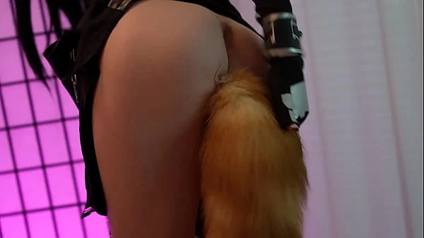 Tifa Lockhart gets cock in her holes and cum inside pussy