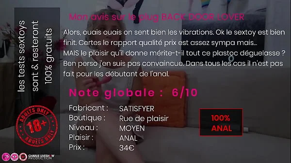 BACK DOOR LOVER, le plug vibrant dans le Q de Charlieliveshow