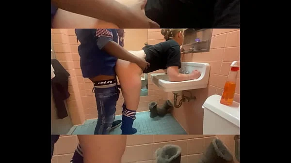 Fast food manager gets smashed in the bathroom