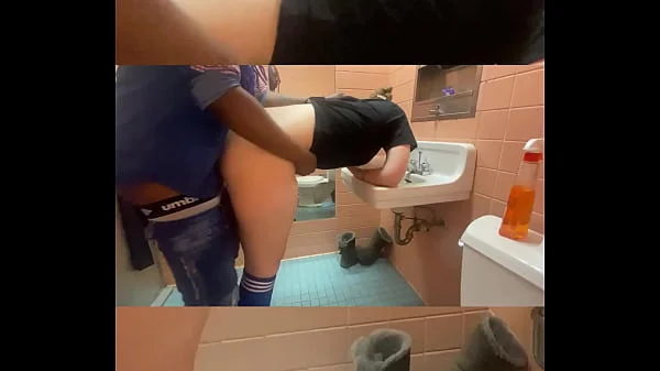 Fast food manager gets smashed in the bathroom