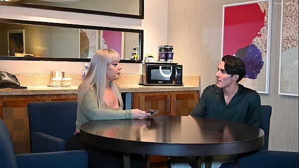 Massive Titty MILF Gets Caught Watching Porn And FUCKED!!! Angel Luv loves young guys