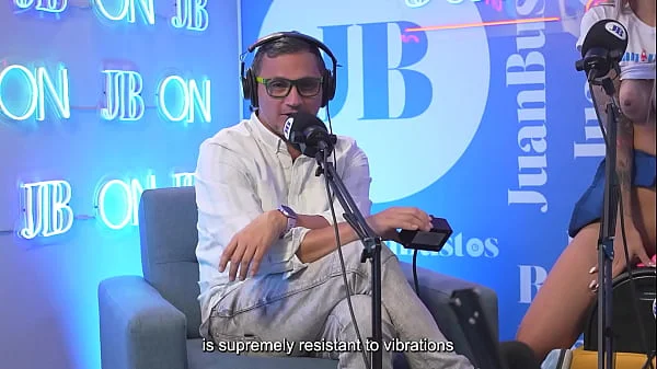 Better than her toys! MollySmith squirts all over the Sybian machine on Juan Bustos Podcast