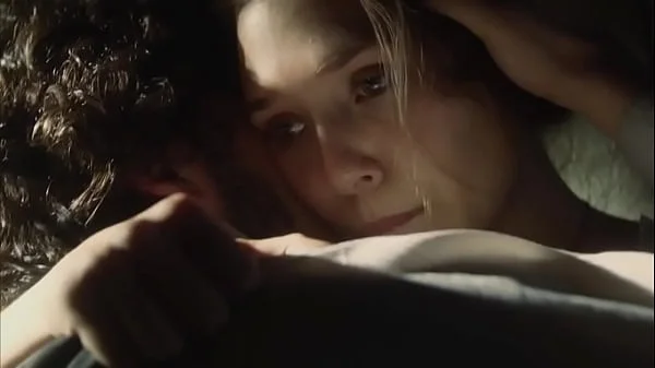 Elizabeth Olsen moaning so hot big tits