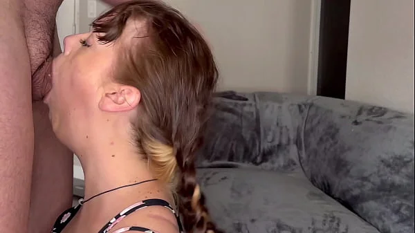 First Timer Gets A Rough Sloppy Gagging Spit Covered Throat Fuck