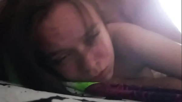 Stepfather fucked stepdaughter while she was talking with mother on the phone