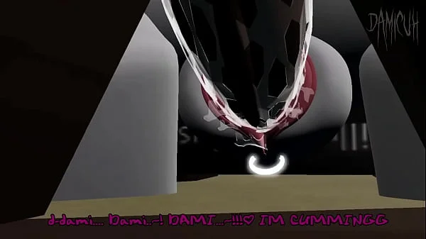 Girl gets addicted to a BIG cock - Roblox