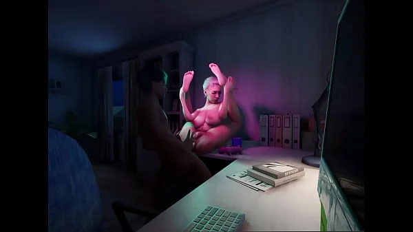 Granny 67 yo super sexy body big tits hard fucked by her 28 yo turkish Husband