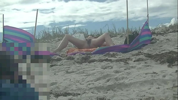 Caribbean Nude Beach Cuckold Voyeur Vacation Day Two! Part 3 - Giving Random Old Man A Handjob!!! Free Video!