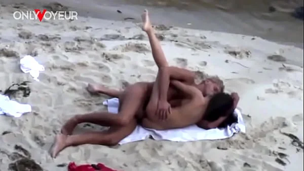 Beach Voyeur. Romantic beach date ended with passionate sex. Super Hot!
