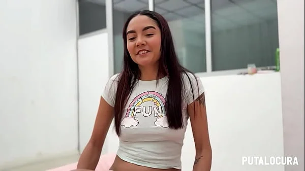 PutaLocura - Inocente colombiana Allison Sweet follando y charlando con Torbe