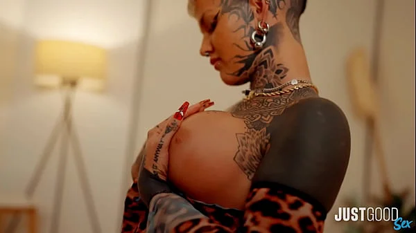 No Space For New Tattoos But New Dick Is Always Welcome. Just Good Sex with Stefani Marz