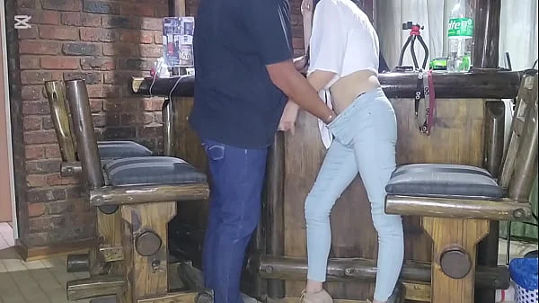 19 year old stepsis giving me a handjob while i finger her pussy cum in panties