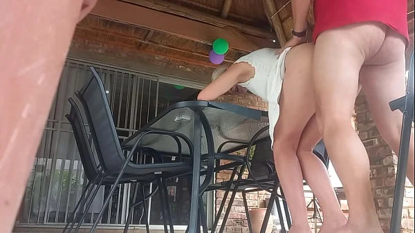 Upskirt fuck with my stepmom,view from below