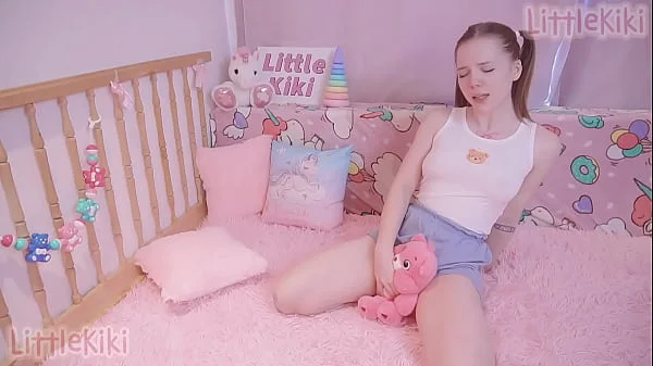 TABOO LITTLE step DAUGHTER: step DADDY plays with me and fucks me to ORGASMS and creampie in my TEEN pussy