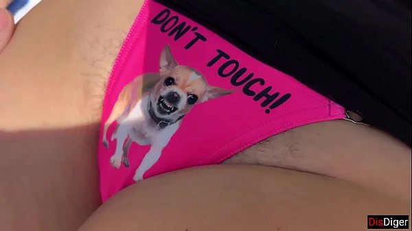 Public Pickup Stepmom and Stepdaughter on Beach - Risky Dick Flashing Cum on Face