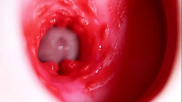 Nice big head slides inside best friend's sweet shiny hole!