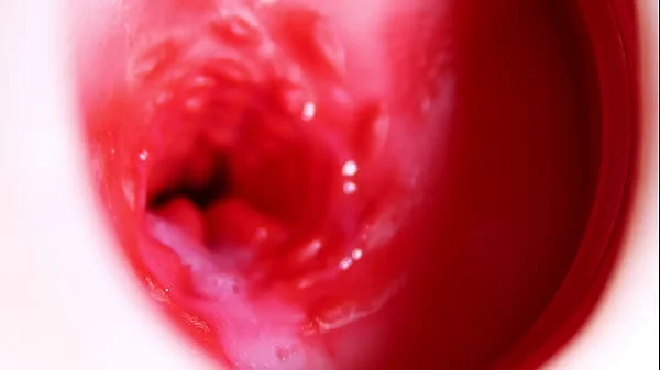 Nice big head slides inside best friend's sweet shiny hole!