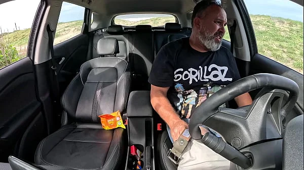 Larissa Cortez sai com Creampie no cú após camisinha estourar na carona - Praia do Futuro - Fortaleza - CE