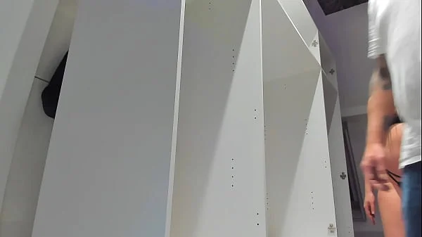 My Stepfather Fucked me and helped me buiding a closet