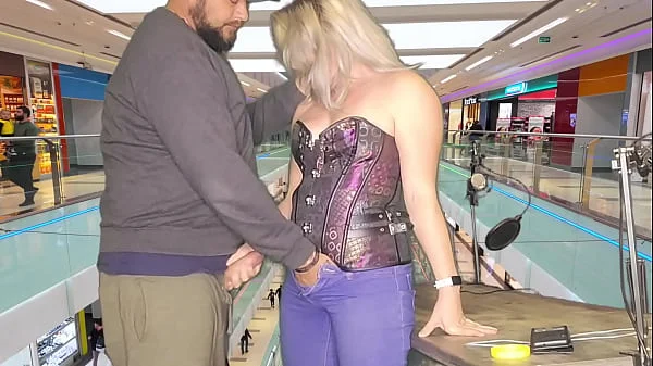 Fucking in a public mall where everyone can see us