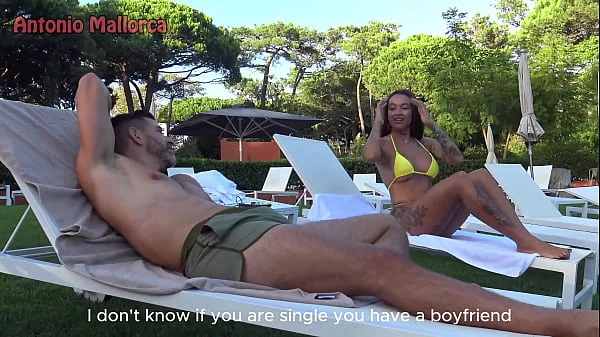 Hot Swimming Pool Sex With Stunning Portuguese Bombshell