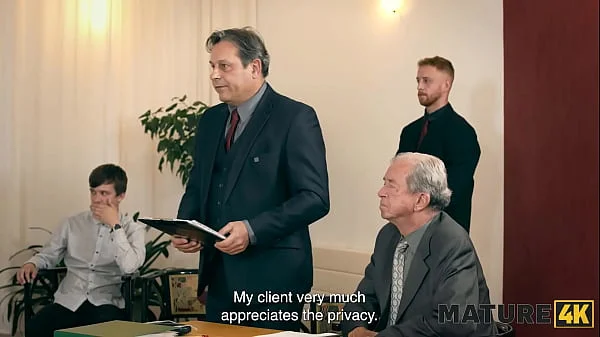 MATURE4K. Mature woman with big tits cheated on her husband and ended up in court