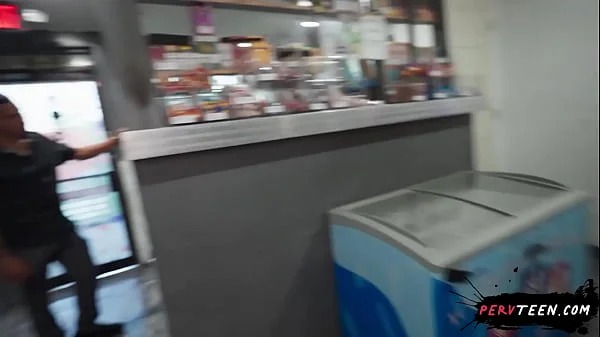 Sneaking Sex in a Grocery Store - PervTeen