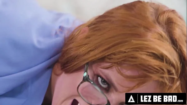 LEZ BE BAD - Hot Redhead Penny Pax’s PUSSY & ANAL FISTING Drive Horny Adriana Chechik WILD