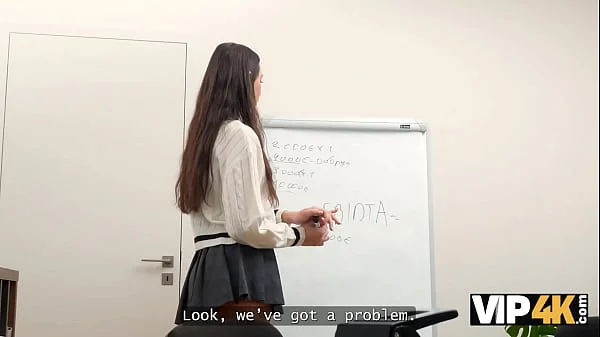 VIP4K. My first experience with OFFICE GLORY HOLE