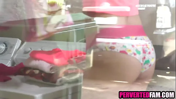 Stepsister fucked rough by horny stepbrother