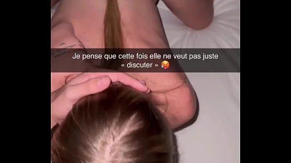 Cheat Snap Française - Petite blonde trompe son mec avec son meilleur pote!!