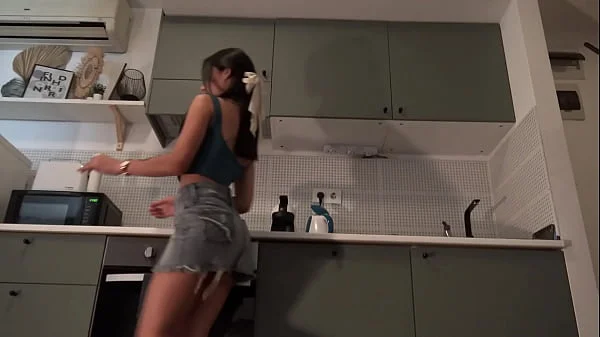 Petite College Girls share the same apartment and they love to flash their ass and pussy for a few more likes