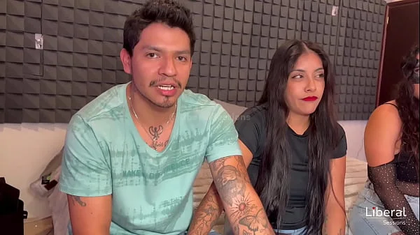 Parejas swinger hacen su primer intercambio de parejas real