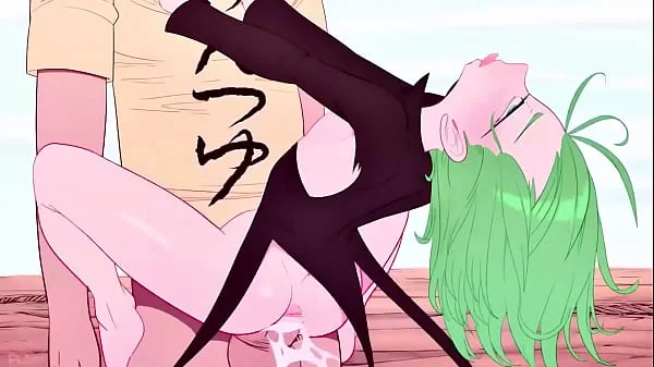 Tatsumaki takes on Saitama (mrploxy)