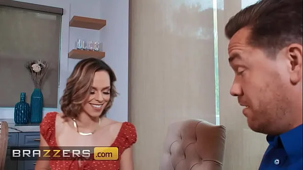 BRAZZERS - Serenity Cox Gets Bent Over The Kitchen Counter And Pounded Hard By Hung Kyle Mason