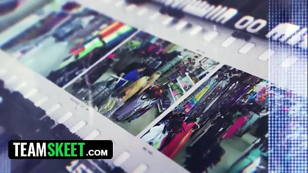 Bikini Thief Gets Fucked by Angry Security Guard