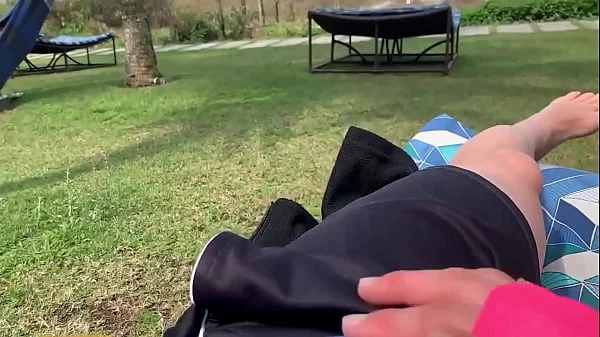 Don't pay attention to them - show everyone how you cum!