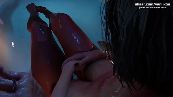 Bathing With Step Mommy | Life in Santa County (LISC) | Taboo Hentai Game | Part #6