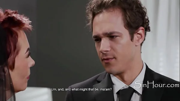 Jayden Marcos Fucks Grieving GILF Widow Ruby Lynne At Husbands Funeral