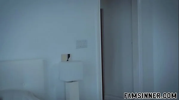 stepmom caught her stepson with her panties