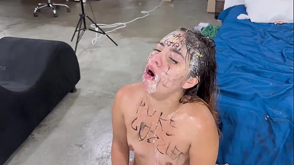 NO MERCY for PUKE and PISS GUZZLING whore SUSSY SWEET (EXTREME ROUGH)