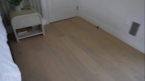 My HOT NEIGHBOR caught me spying while I was home alone - Katrina Colt