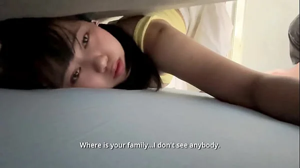 Stuck my Stepsister in the Bed but My dick cannot handle while saw her big ass