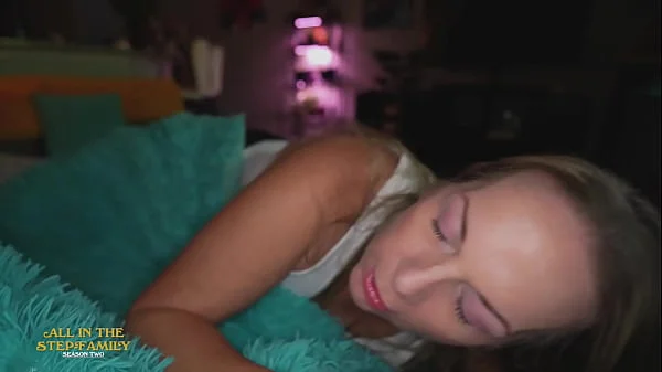 Stepmom Cuddles Stepson To Keep Warm! Cum In Mouth. ~ Kymber Leigh