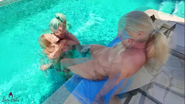 DIRTY TINA WELTPREMIERE?! FFF LESBO TRIBBING FACESITTING OUTDOOR 3ER!!!