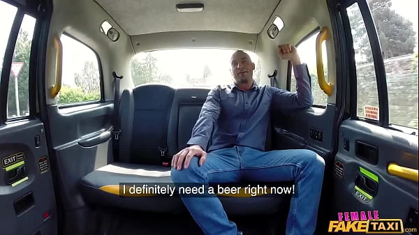 Her ASS is fucked hard by an Australian guy with a big dick - Female Fake Taxi