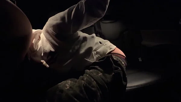 Wife Hooks Up with Friend and Husband Eats Her Pussy After Car Blowjob and Dirty Sex