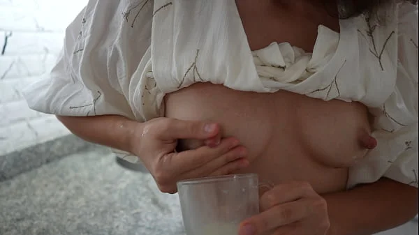 Do you wanna suck my lactating tits?