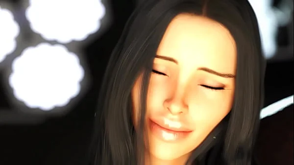 Voluptuous 3d woman aids man to climax twice with handjob and steamy intimacy in animation porn