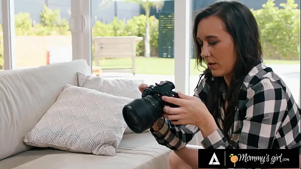 MOMMY'S GIRL - Gorgeous Victoria Voxxx’s Pics By MILF Sinn Sage Erupt Into Rough ANAL STRAP-ON Fuck